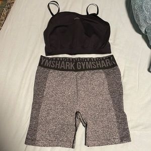 Gymshark Biker short/bra set